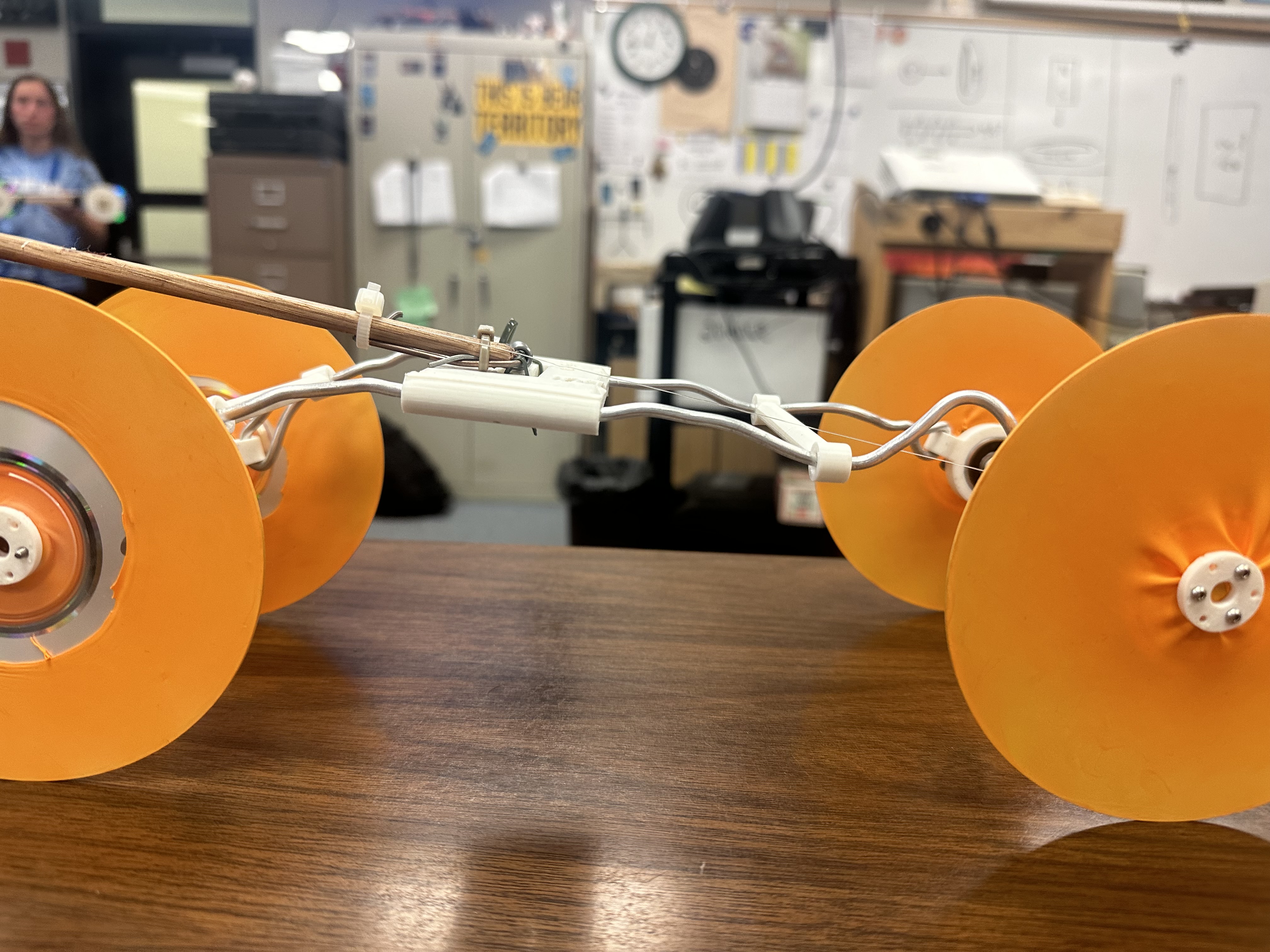 Project preview showing physics car and AGV