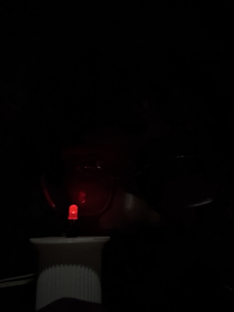 Six year torch glowing