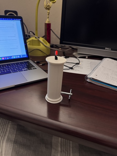 Six year torch glowing